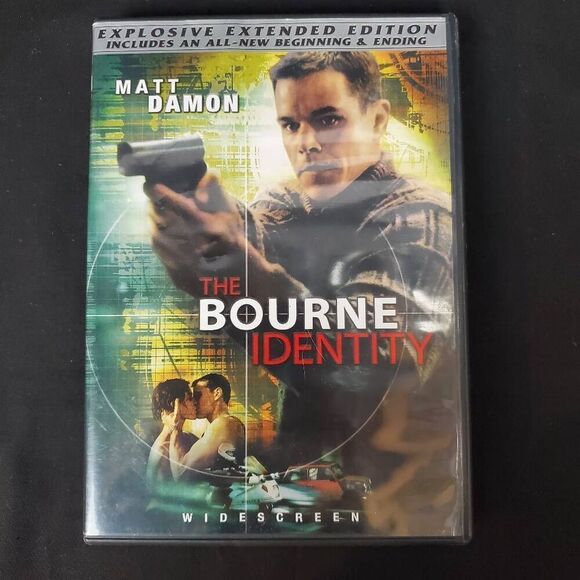 The Bourne Identity (2002 Film) Thriller/Action [DVD] - Picture 1 of 3